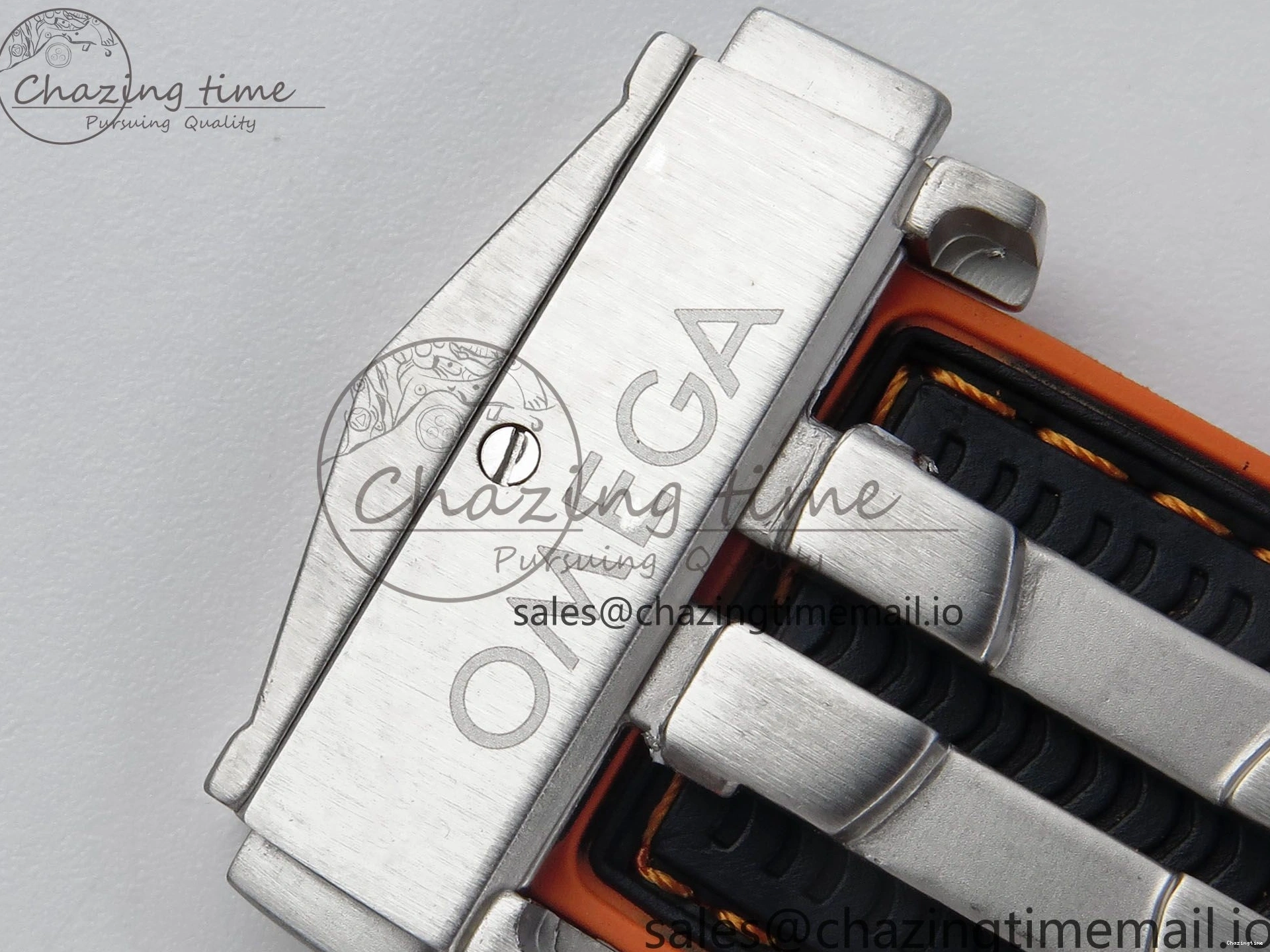 0112 Planet Ocean Master Chronometer 600M 45.5mm SS SCF 1:1 Best Edition Black Orange Bezel Black Dial on Black Rubber Strap A9900 Super Clone ModernLook 7667